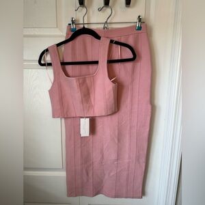 L*space Hold me tight Midi Skirt & Top Set sz.S